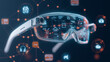 © Kingdola - Digital hologram of smart home