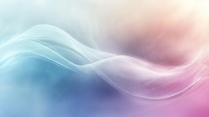 Poster - Futuristic background with soft light colors and gentle gradients, creating a sleek and modern atmosphere perfect