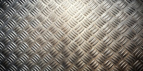 Aufkleber - Abstract pattern of metal surface, grunge, texture, industrial, steel, aluminum, metallic, background, silver, shiny, aluminum
