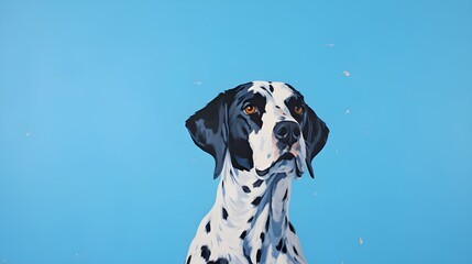 Wall Mural - great dane dog