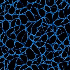 Abstract Blue Web Pattern