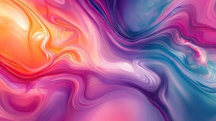 Poster - A liquid abstract background with swirling colors and a marble-like texture.