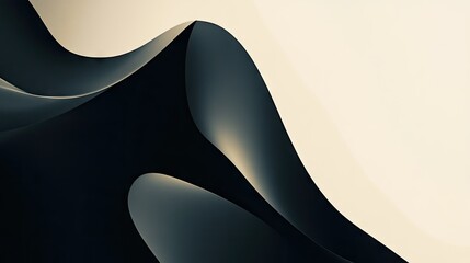 Poster - A minimalist abstract background with clean lines and simple shapes in a monochromatic color scheme.