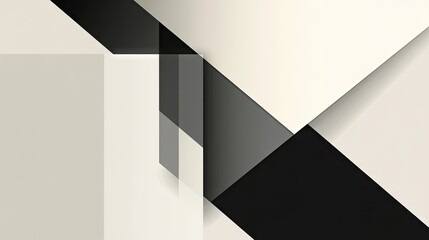 Poster - A minimalist abstract background with clean lines and simple shapes in a monochromatic color scheme.