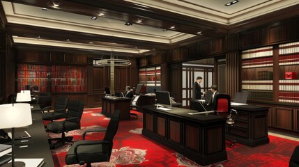 Wall Mural - Luxurious Office Interior