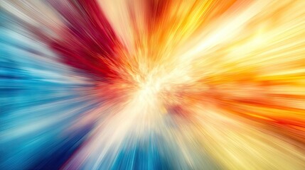Poster - Abstract background with a radial blur effect, creating a sense of depth and movement.