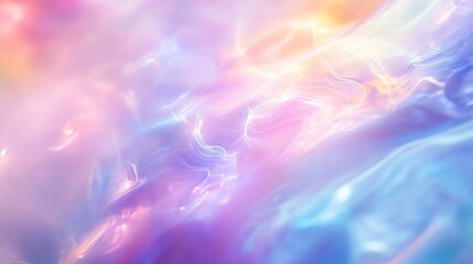 Poster - Abstract background with a soft, blurred effect, featuring pastel colors and a dreamy atmosphere.