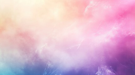 Poster - Abstract background with a soft, blurred effect, featuring pastel colors and a dreamy atmosphere.