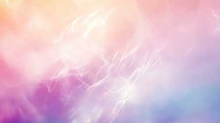 Poster - Abstract background with a soft, blurred effect, featuring pastel colors and a dreamy atmosphere.