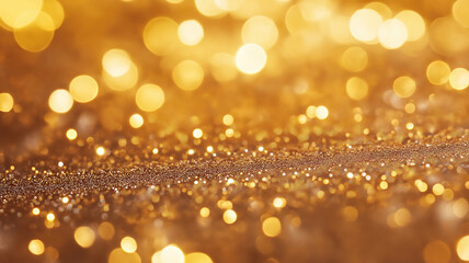 Wall Mural - Glittering Gold Backdrop with Numerous Small Gold Specks