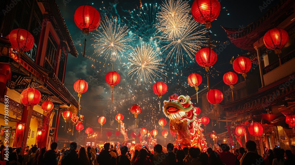 chinese-new-year-celebration-with-dragon-and-lion-dances-red-lanterns