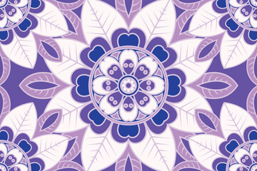 Sticker - Abstract pattern background Mandala