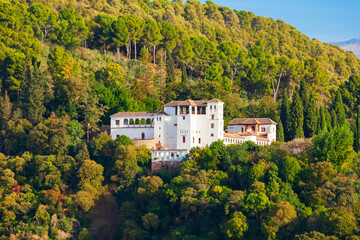 Sticker - The Generalife Palace in Granada, Spain