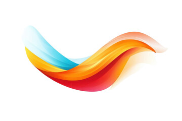 Colorful wave abstract vector background with fluid shapes, modern design for graphic projects, banners, and posters.