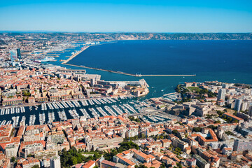 Poster - Old Port in Marseille, France