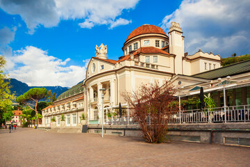 Canvas Print - Kurhaus of Meran, South Tyrol