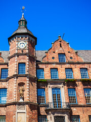 Canvas Print - Rathaus old town hall, Dusseldorf