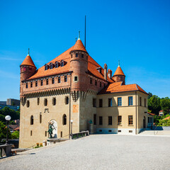 Wall Mural - Chateau Saint Maire Castle, Lausanne