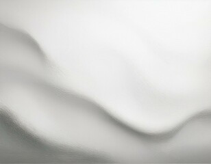 Wall Mural - minimalist abstract texture in white with soft, flowing wave-like patterns, creating a serene and su