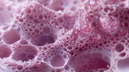 Aufkleber - High-definition 3D render of skin microstructure Close-up photo with clean background