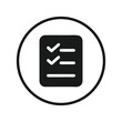 © Faizatun - Check list, check mark, Check item, check mark icon vector logo template