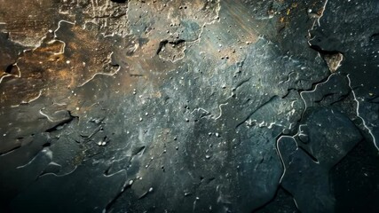 Poster - Abstract textures and patterns inspired by cosmic landscapes from a conference setting