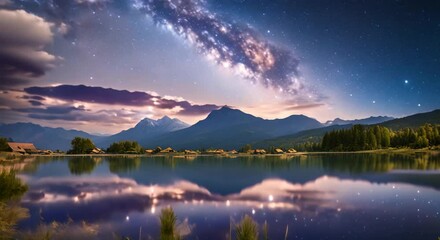 Wall Mural - Sky artwork of the universe