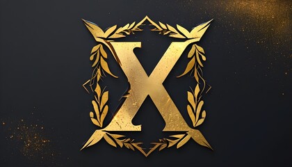 Luxurious gold logo design featuring the letter K with a regal crown, symbolizing elegance and power in branding