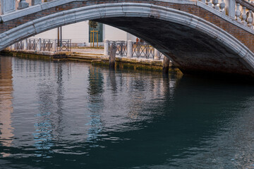 Wall Mural - Beaufitul canal streets in Venice, Italy