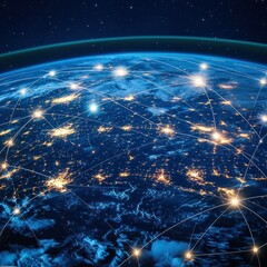 Poster - web banner for global connection in business , information and trade --v 6.1 Job ID: 1a9182c6-8ebd-4424-ad5e-717ca8d7cc6a