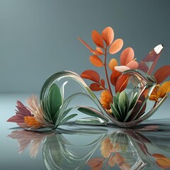 Wall Mural - bouquet of lilies