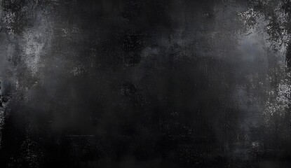 Wall Mural - Dark Black Grunge Background Texture