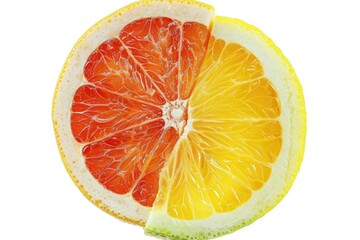 Poster - Freshly cut grapefruit, ideal for breakfast or snack