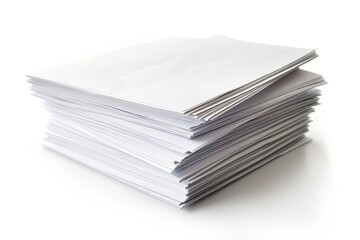 Aufkleber - A pile of white envelopes stacked on top of each other, ready for mailing or organization