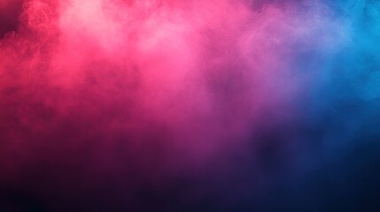 Wall Mural - Abstract Smoke with Pink and Blue Gradient