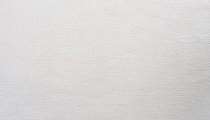 Poster - Close-up of a White Textured Fabric Canvas with Fine, Subtle Weaving Patterns, Capturing the Smooth and Minimalist Surface Perfect for Backgrounds or Creative Design Projects
