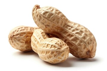 Poster - A group of peanuts piled up on top of each other