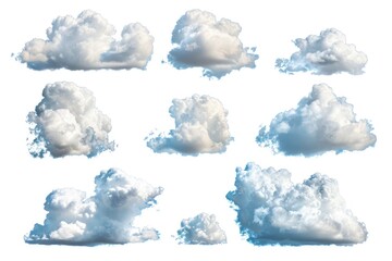 Poster - A bunch of clouds floating in the air