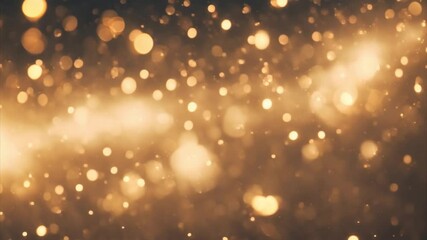 Poster - Golden Dust Abstract Background