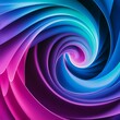 © Kartik - Abstract gradient wave. Gradient background.