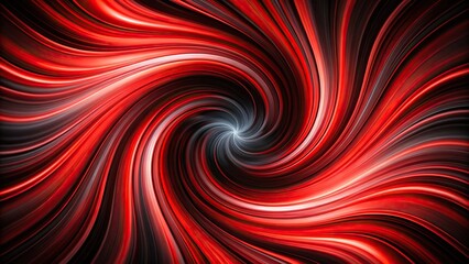 Sticker - Abstract red and black swirling background at eye level