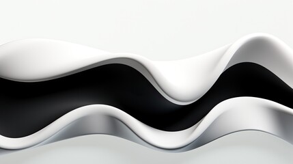 Wavy backgound made of plastic. Dynamic backdrop for graphic design. Abstract background.