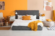 © Pixel-Shot - Interior of bedroom with autumn decor