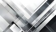 © 慧 马 - Elegant gray and white geometric background design in abstract vector illustration style