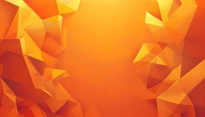 Wall Mural - Vibrant Abstract Vertical Orange Poly Background Illustration