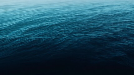 Gradient from deep navy to soft teal, with a smooth, tranquil texture that feels calming and serene, perfect for ocean or water themes, 4K hyperrealistic photo.