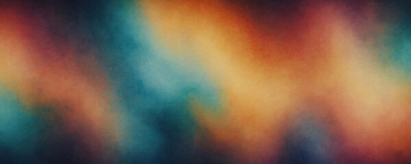 Canvas Print - abstract colorful watercolor background