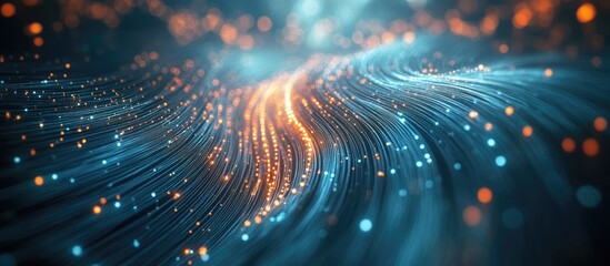 Poster - 3D Visualization of High Speed Internet Fiber Optic Connectivity Industrial Solutions for IoT Applications