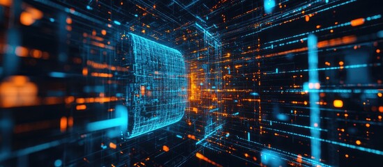 Aufkleber - AI driven digital communication strategies to enhance network security and prevent cybercrime focusing on innovative design and algorithms