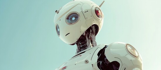 Poster - Android robot digital illustration